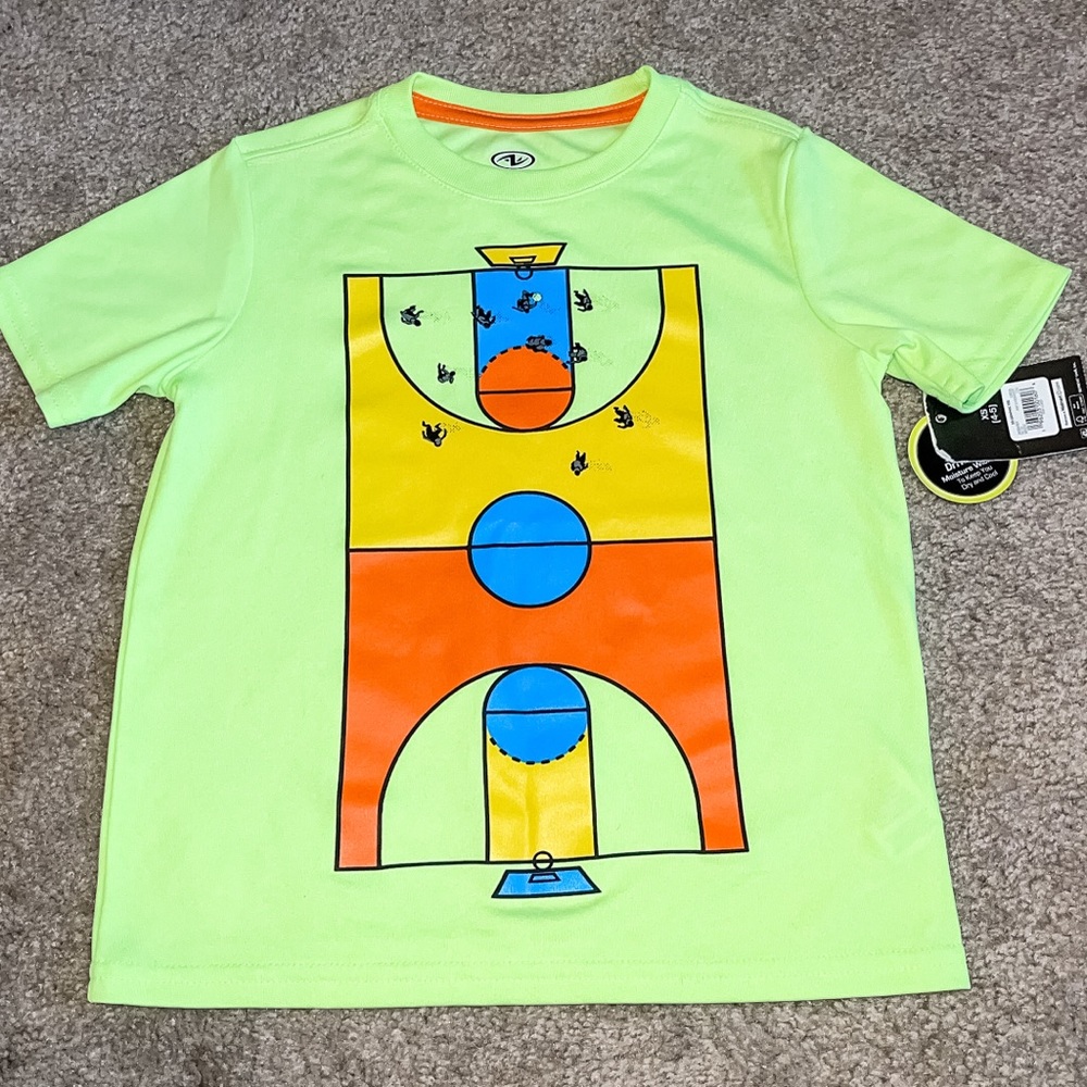 Athletic works driworks basketball athletic tshirt. Boys xs(4-5) nwt